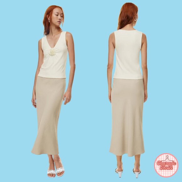 Wilfred x Aritzia "Goodlux Bloom Top" - Picture 2 of 3